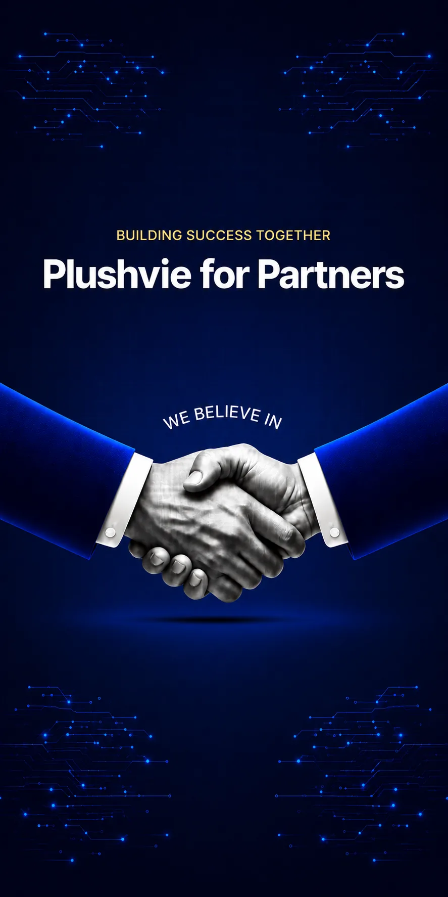 Plushvie for Partners — Building Success Together