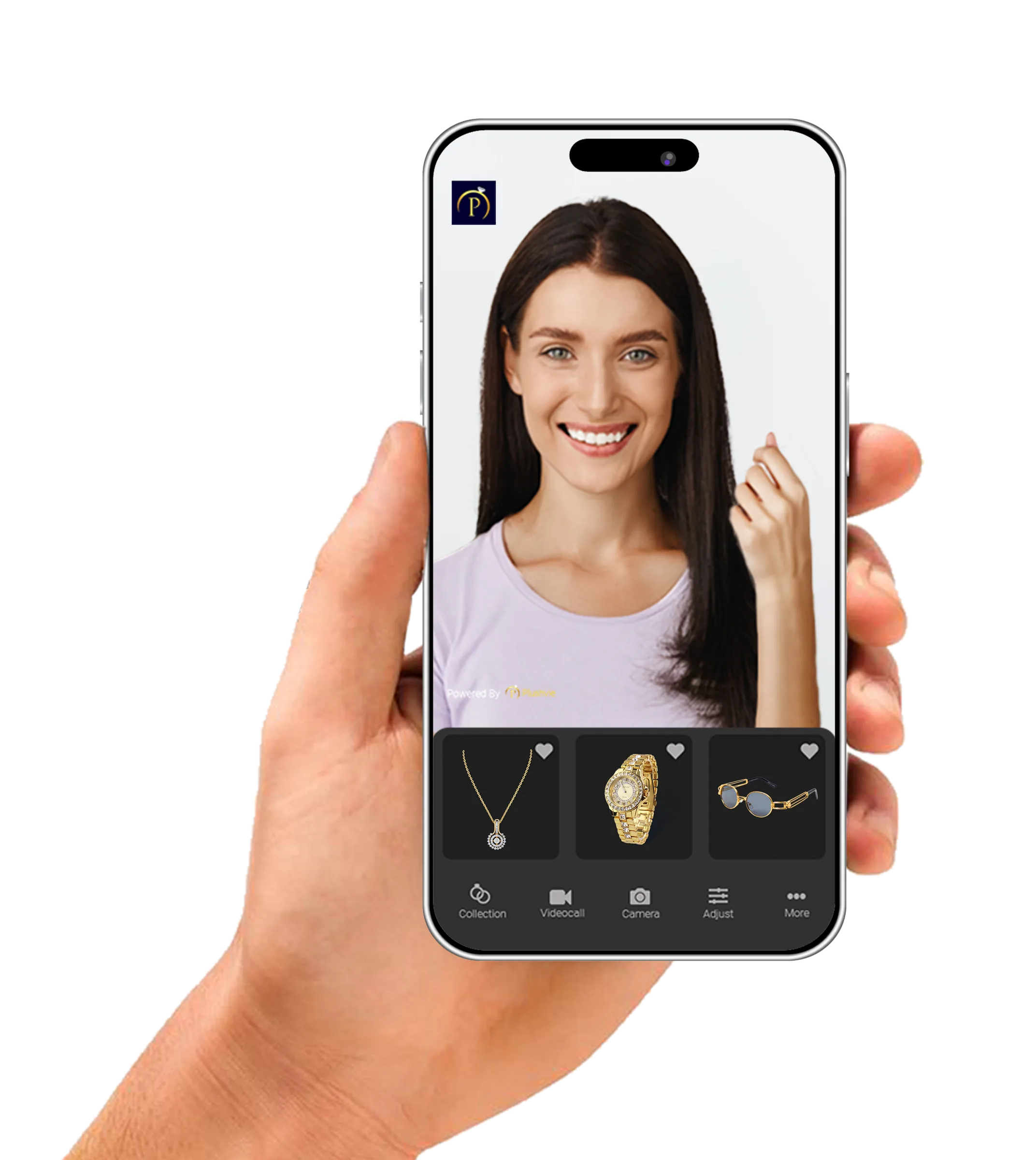 Virtual try-on on a mobile device